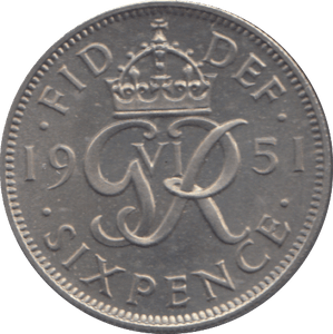 1851 SIXPENCE ( UNC ) - SIXPENCE - Cambridgeshire Coins