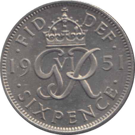 1851 SIXPENCE ( UNC ) - SIXPENCE - Cambridgeshire Coins