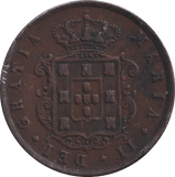 1852 20 REIS PORTUGAL - WORLD COINS - Cambridgeshire Coins