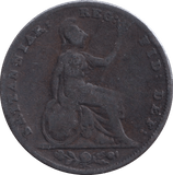 1852 FARTHING ( FINE ) - FARTHING - Cambridgeshire Coins