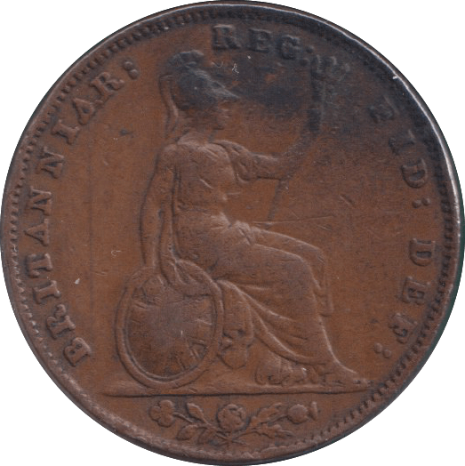 1852 FARTHING ( FINE ) - FARTHING - Cambridgeshire Coins