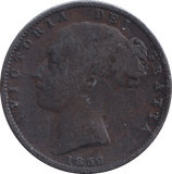 1852 FARTHING ( FINE ) - FARTHING - Cambridgeshire Coins