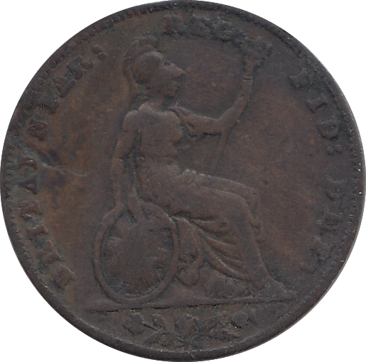 1852 FARTHING ( GF ) - FARTHING - Cambridgeshire Coins
