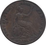 1852 FARTHING ( GF ) - FARTHING - Cambridgeshire Coins