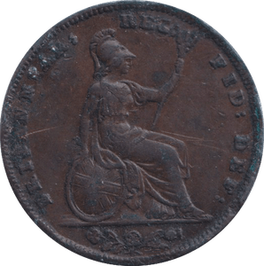 1852 FARTHING ( GVF ) - FARTHING - Cambridgeshire Coins
