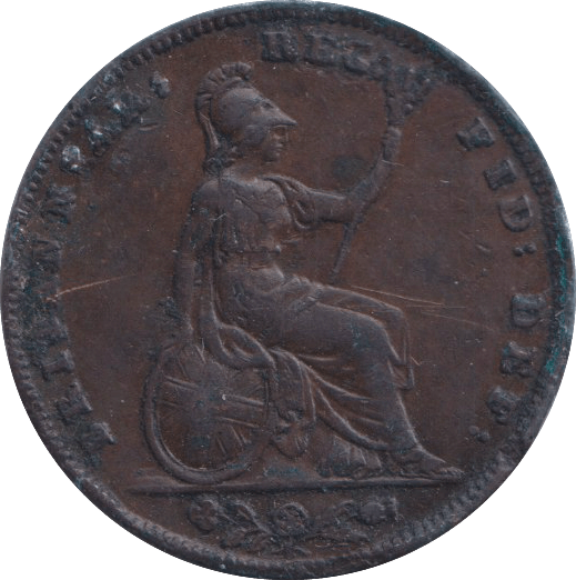 1852 FARTHING ( GVF ) - FARTHING - Cambridgeshire Coins