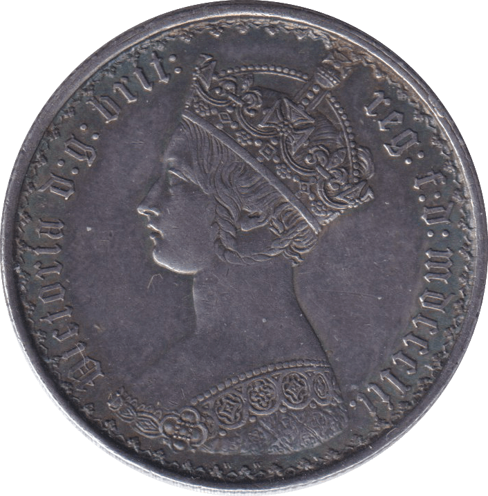 1852 FLORIN ( AUNC ) - FLORIN - Cambridgeshire Coins