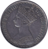 1852 FLORIN ( AUNC ) - FLORIN - Cambridgeshire Coins