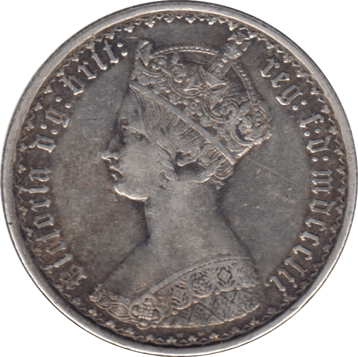 1852 FLORIN ( VF ) - FLORIN - Cambridgeshire Coins