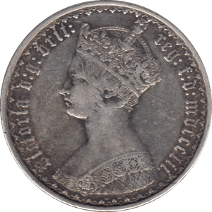 1852 FLORIN ( VF ) - FLORIN - Cambridgeshire Coins