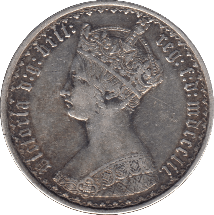1852 FLORIN ( VF ) - FLORIN - Cambridgeshire Coins