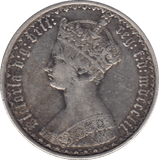 1852 FLORIN ( VF ) - FLORIN - Cambridgeshire Coins