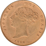 1852 GOLD HALF SOVEREIGN ( VF ) - HALF SOVEREIGN - Cambridgeshire Coins