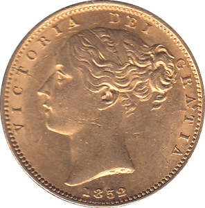 1852 GOLD SOVEREIGN ( EF ) - SOVEREIGN - Cambridgeshire Coins