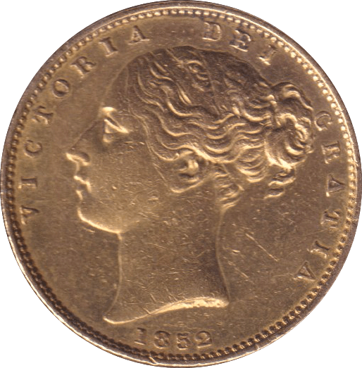 1852 GOLD SOVEREIGN ( EF ) - SOVEREIGN - Cambridgeshire Coins