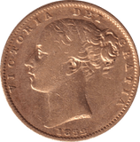 1852 GOLD SOVEREIGN ( VF ) - SOVEREIGN - Cambridgeshire Coins