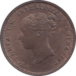 1852 HALF FARTHING ( UNC ) - HALF FARTHING - Cambridgeshire Coins