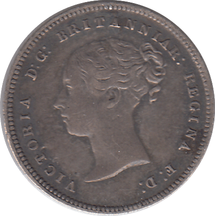 1852 MAUNDY FOURPENCE F79 ( GVF ) - MAUNDY FOURPENCE - Cambridgeshire Coins