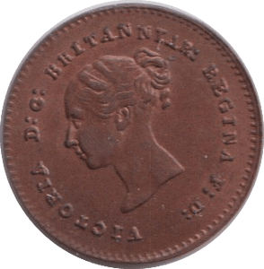 1852 QUARTER FARTHING ( AUNC ) - QUARTER FARTHING - Cambridgeshire Coins