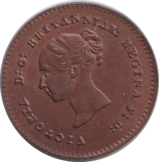 1852 QUARTER FARTHING ( AUNC ) - QUARTER FARTHING - Cambridgeshire Coins