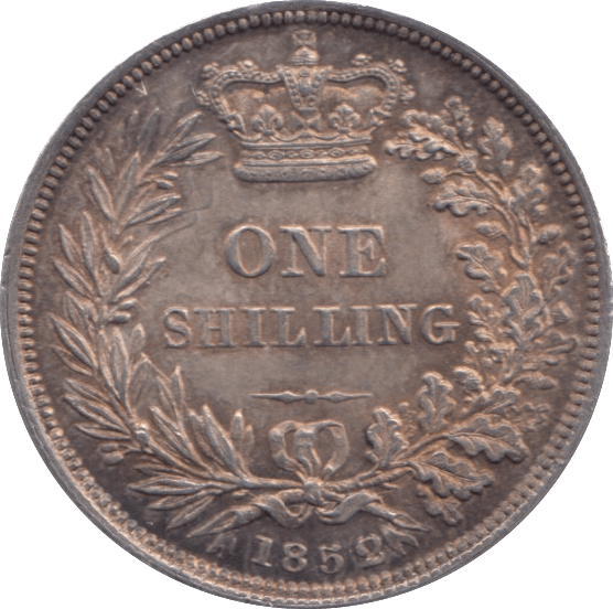 1852 SHILLING ( AUNC ) - Shilling - Cambridgeshire Coins
