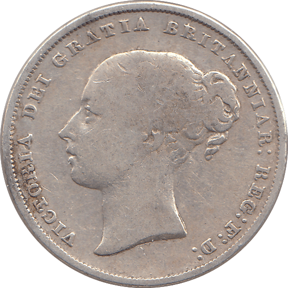 1852 SHILLING ( GF ) - SHILLING - Cambridgeshire Coins