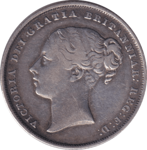 1852 SHILLING ( GVF ) - SHILLING - Cambridgeshire Coins