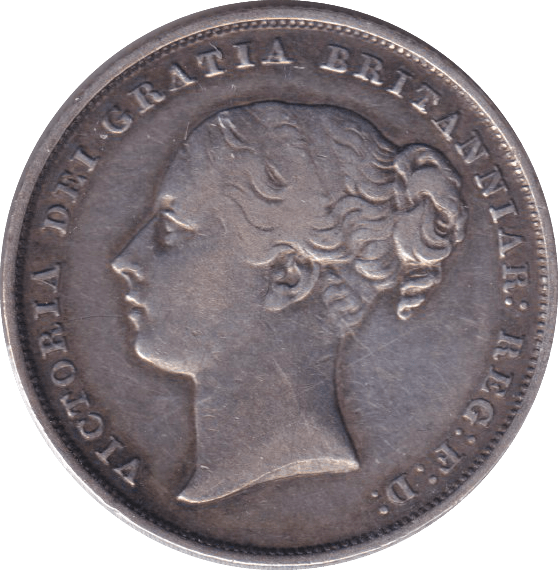 1852 SHILLING ( GVF ) - SHILLING - Cambridgeshire Coins