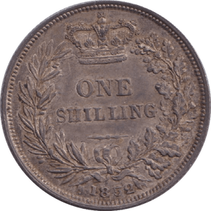 1852 SHILLING ( UNC ) - SHILLING - Cambridgeshire Coins