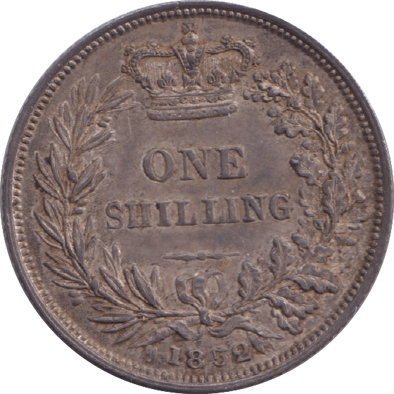 1852 SHILLING ( UNC ) - SHILLING - Cambridgeshire Coins