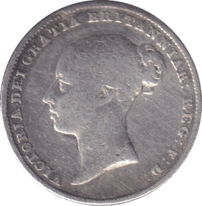 1852 SIXPENCE ( FINE ) - SIXPENCE - Cambridgeshire Coins