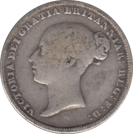 1852 SIXPENCE ( FINE ) - Sixpence - Cambridgeshire Coins