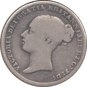 1852 SIXPENCE ( NF ) - SIXPENCE - Cambridgeshire Coins