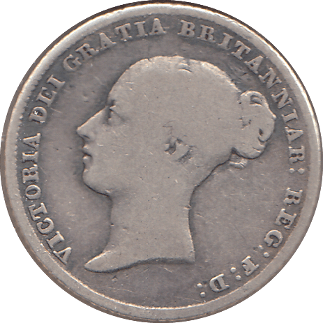1852 SIXPENCE ( NF ) - SIXPENCE - Cambridgeshire Coins