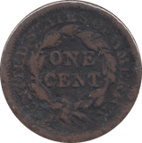 1853 1 CENT USA - WORLD COINS - Cambridgeshire Coins
