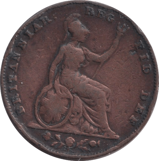 1853 FARTHING ( FINE ) - FARTHING - Cambridgeshire Coins