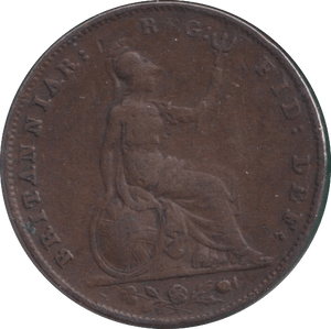1853 FARTHING ( FINE ) - FARTHING - Cambridgeshire Coins