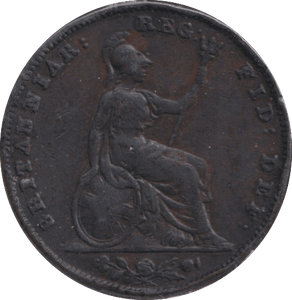 1853 FARTHING ( GF ) - FARTHING - Cambridgeshire Coins