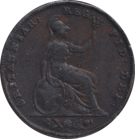 1853 FARTHING ( GF ) - FARTHING - Cambridgeshire Coins