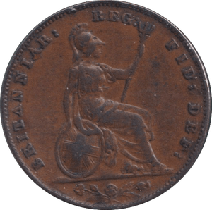 1853 FARTHING ( GF ) - FARTHING - Cambridgeshire Coins
