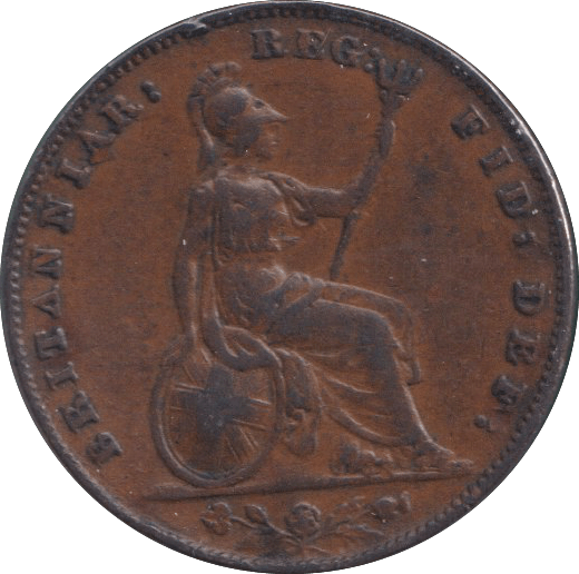 1853 FARTHING ( GF ) - FARTHING - Cambridgeshire Coins