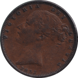 1853 FARTHING ( GF ) - FARTHING - Cambridgeshire Coins