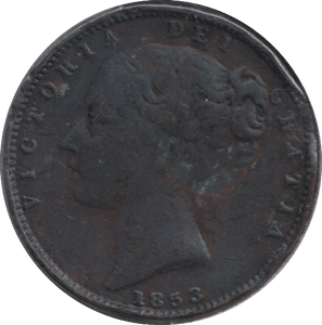 1853 FARTHING ( GF ) - FARTHING - Cambridgeshire Coins