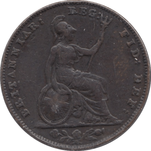 1853 FARTHING ( GF ) - FARTHING - Cambridgeshire Coins