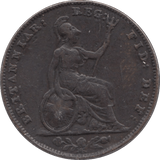 1853 FARTHING ( GF ) - FARTHING - Cambridgeshire Coins