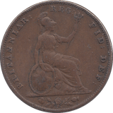 1853 FARTHING ( GF ) - HALFPENNY - Cambridgeshire Coins