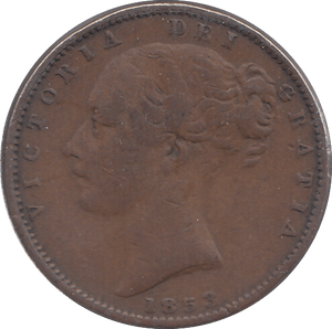 1853 FARTHING ( GF ) - HALFPENNY - Cambridgeshire Coins