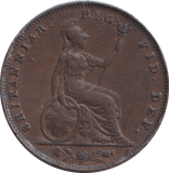 1853 FARTHING ( GVF ) - FARTHING - Cambridgeshire Coins