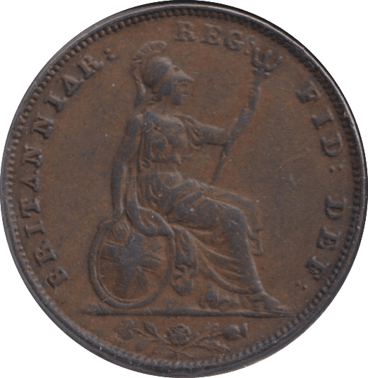 1853 FARTHING ( VF ) - FARTHING - Cambridgeshire Coins