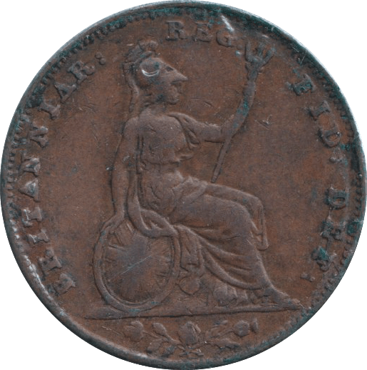 1853 FARTHING ( VF ) - FARTHING - Cambridgeshire Coins
